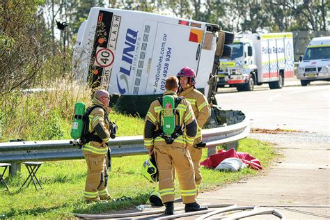Bus carrying wedding guests in Australian wine region rolls over, killing 10 and injuring 25
